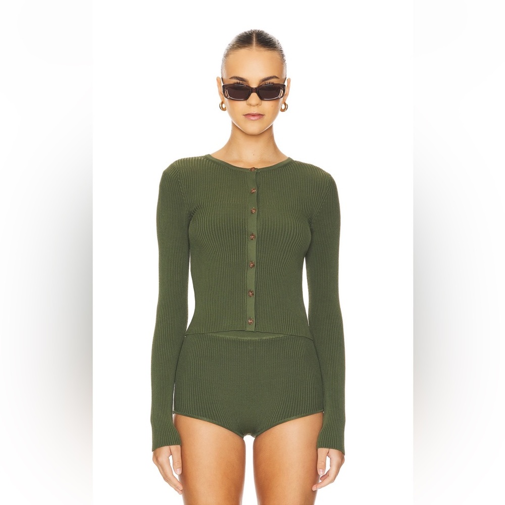 Lovers and Friends Limor Cardigan in Green